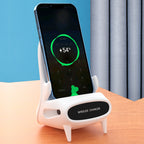 Mini Chair Wireless Charger | 10W Fast Charging Phone Stand Gift