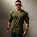 Men’s Quick-Dry Long-Sleeve Training Shirt | Lightweight Loose Fit Sports Top