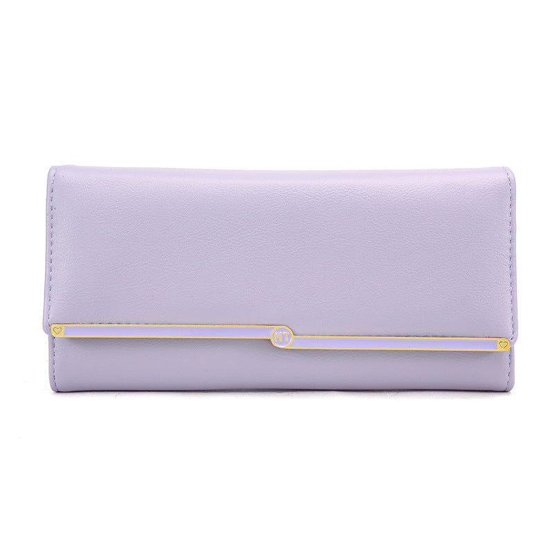 Women’s Long Wallet & Simple Card Holder | Fashion Zipper Wallet