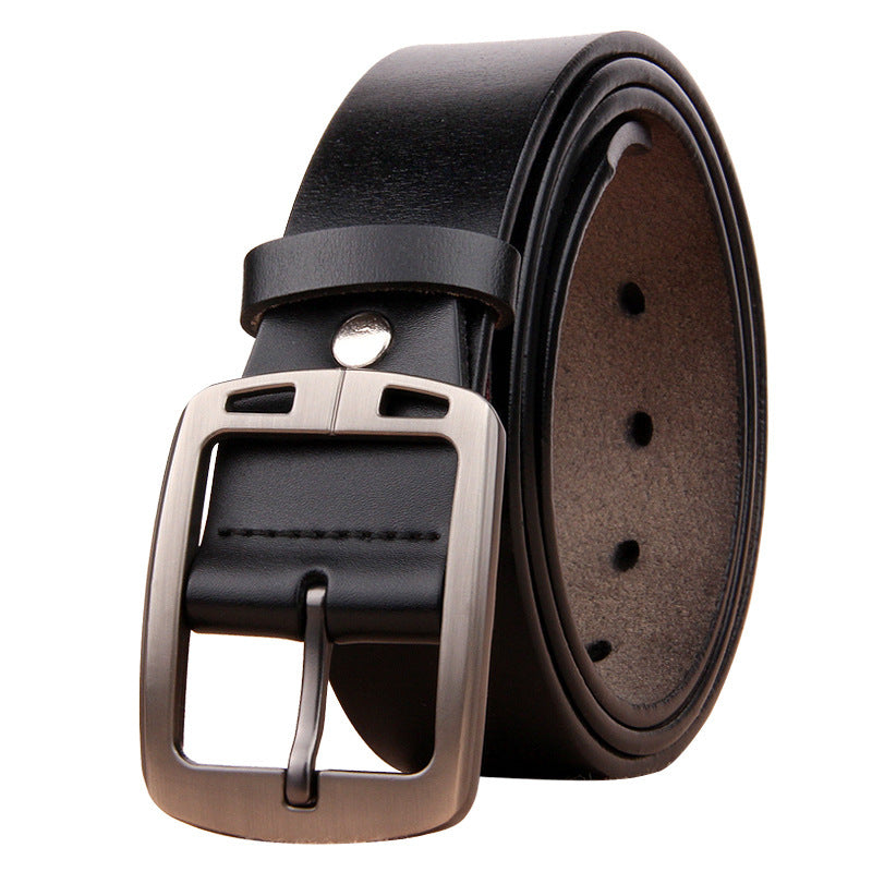 Men’s Retro Cowhide Leather Belt | Vintage Style