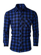 Men’s Printed Slim-Fit Lapel Shirt | Casual Short-Sleeve Button-Down