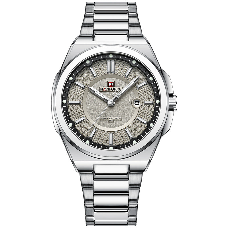 Men’s Steel-Band Watch | Elegant Simple Design