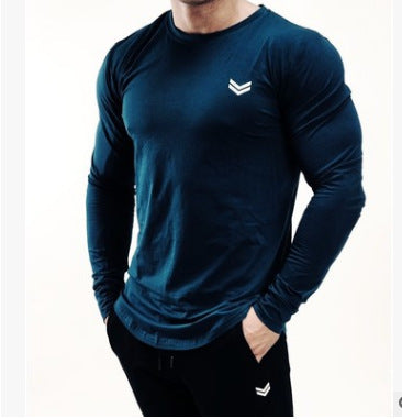 Men’s Quick-Dry Long-Sleeve Training Shirt | Lightweight Loose Fit Sports Top