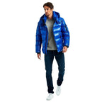 Classic Couple Short Warm Jacket | Men's Winter Padded Zip Coat