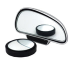 Car Rearview Blind Spot Mirror – 360° Adjustable Auxiliary Safety Mirror