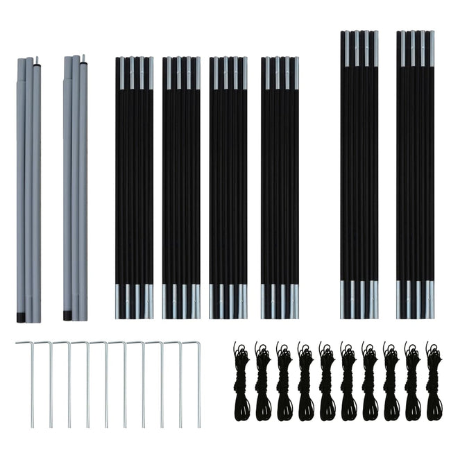 vidaXL Camping Tent Pop up Backpacking Tent for 9 Persons Outdoor Family Tent Main Image