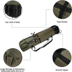 Multifunctional Cylinder Fishing Bag | Outdoor Rod Storage & Gear Tote