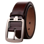 Men’s Retro Cowhide Leather Belt | Vintage Style