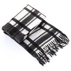 Premium Plaid Thermal Scarf – Unisex British Retro Wrap for Winter