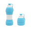 Portable Silicone Folding Water Bottle | 580 ml Travel & Outdoor Bottle