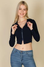 French Terry Zip Up Hoodie | Capella Apparel-1