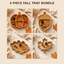 Fall Tray Bundle STL Files – Pumpkin, Acorn, Maple Leaf and Oak Leaf Catchall Trays for 3D Printing