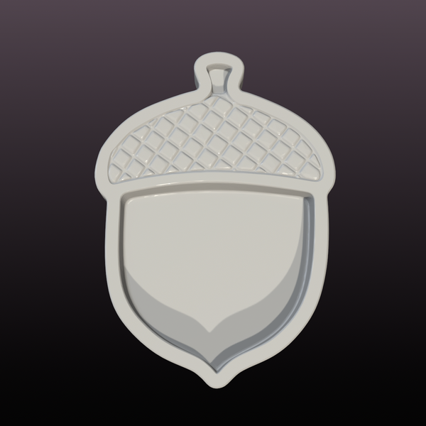 Acorn Catchall Tray STL File – Fall Organizer for 3D Printing