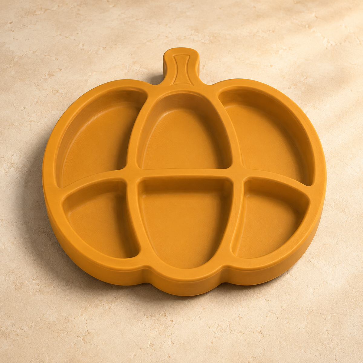 Pumpkin Compartment Tray STL File – Fall Catchall Organizer for 3D Printing