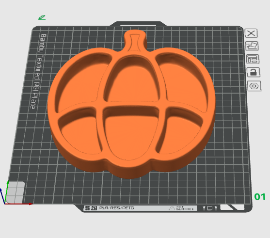 Fall Tray Bundle STL Files – Pumpkin, Acorn, Maple Leaf and Oak Leaf Catchall Trays for 3D Printing