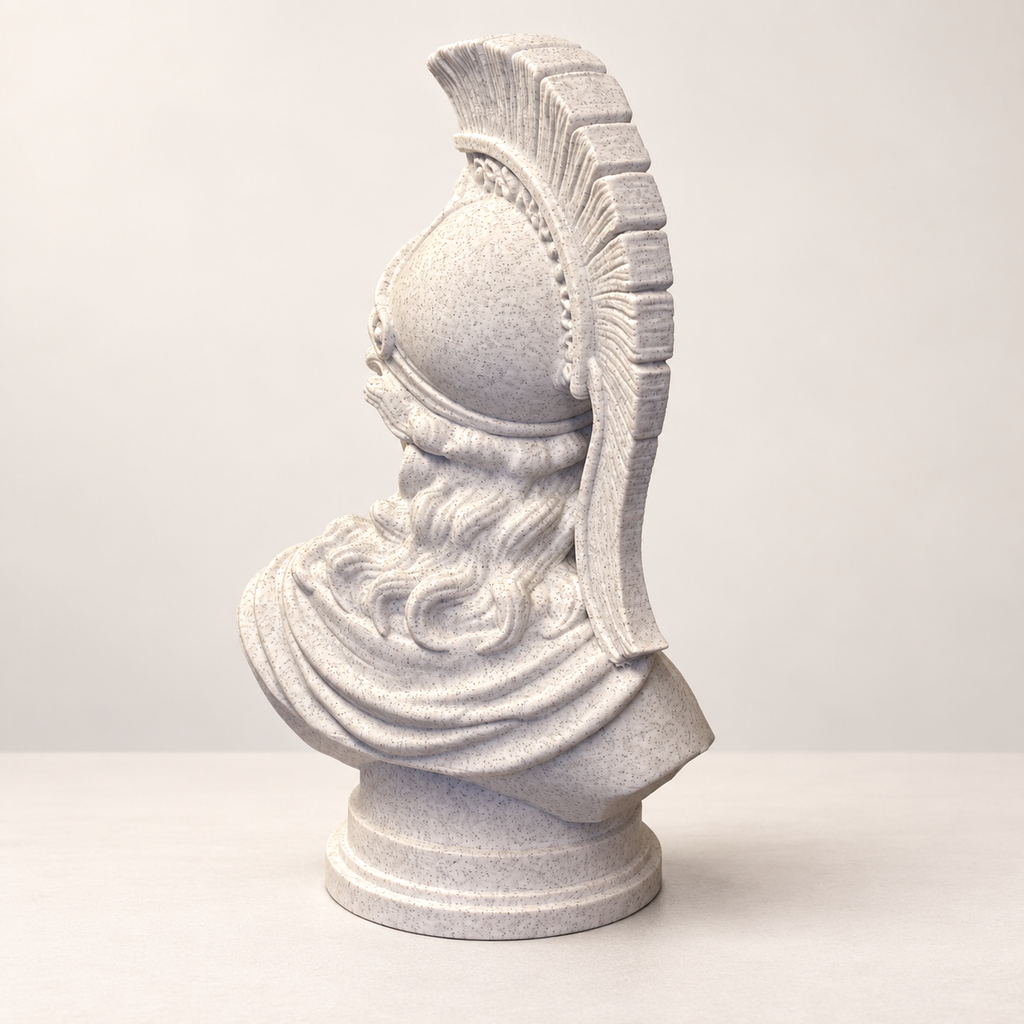 Athena Bust Statue – Greek Goddess Sculpture for Classical Home Decor