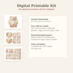 Cottage Rose Junk Journal Mini Kit Printable
