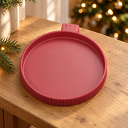 Fluted Christmas Bauble Tray STL – Ornament Trinket Organizer