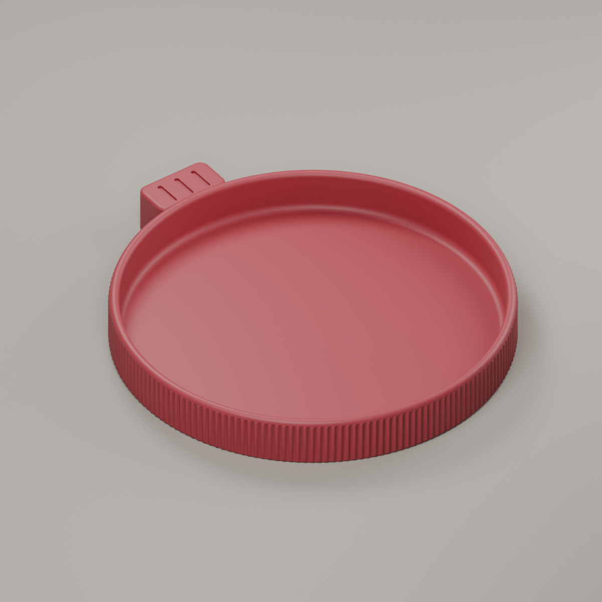 Fluted Christmas Bauble Tray STL – Ornament Trinket Organizer