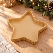 Fluted Star Tray STL – Jewelry, Trinket and Holiday Organizer
