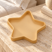 Fluted Star Tray STL – Jewelry, Trinket and Holiday Organizer