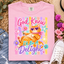 God Knew I’d Be A Delight Cat PNG Design – Cute Christian Shirt Sublimation File