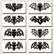 Halloween Hanging Bat Ornament STL Bundle – 8 Printable Bat Designs