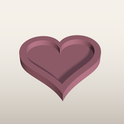 Heart Jewelry Tray STL File – 3D Printable Trinket Dish and Ring Holder