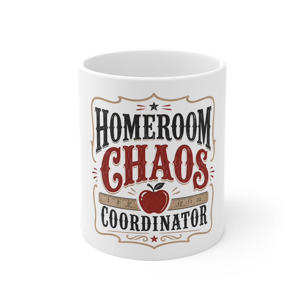 Homeroom Chaos Coordinator PNG | Funny Teacher Shirt Design for Back to School