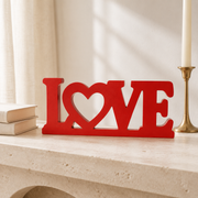 LOVE Sign STL File – Freestanding Heart Word Home Decor for 3D Printing