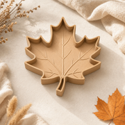 Maple Leaf Tray STL File – Fall Home Decor 3D Print Model
