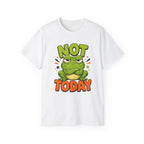 Not Today Frog PNG Design – Funny Grumpy Frog Shirt Sublimation Print File