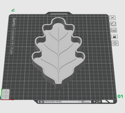 Oak Leaf Tray STL File – Fall Decor Catchall Dish, Jewelry Holder & Autumn 3D Print