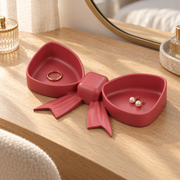 Ribbon Bow Tray STL – Support-Free Jewelry and Trinket Organizer