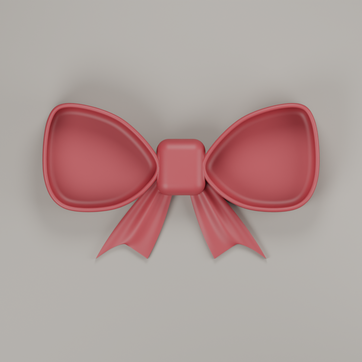 Ribbon Bow Tray STL – Support-Free Jewelry and Trinket Organizer