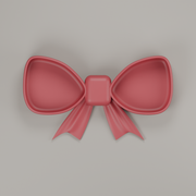 Ribbon Bow Tray STL – Support-Free Jewelry and Trinket Organizer