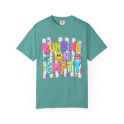 Running on Empty PNG Design – Colorful Funny Mom Shirt Sublimation File