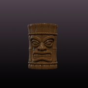 Tiki LED Candle Holder STL File – Tropical Totem Tealight Stand for 3D Printing