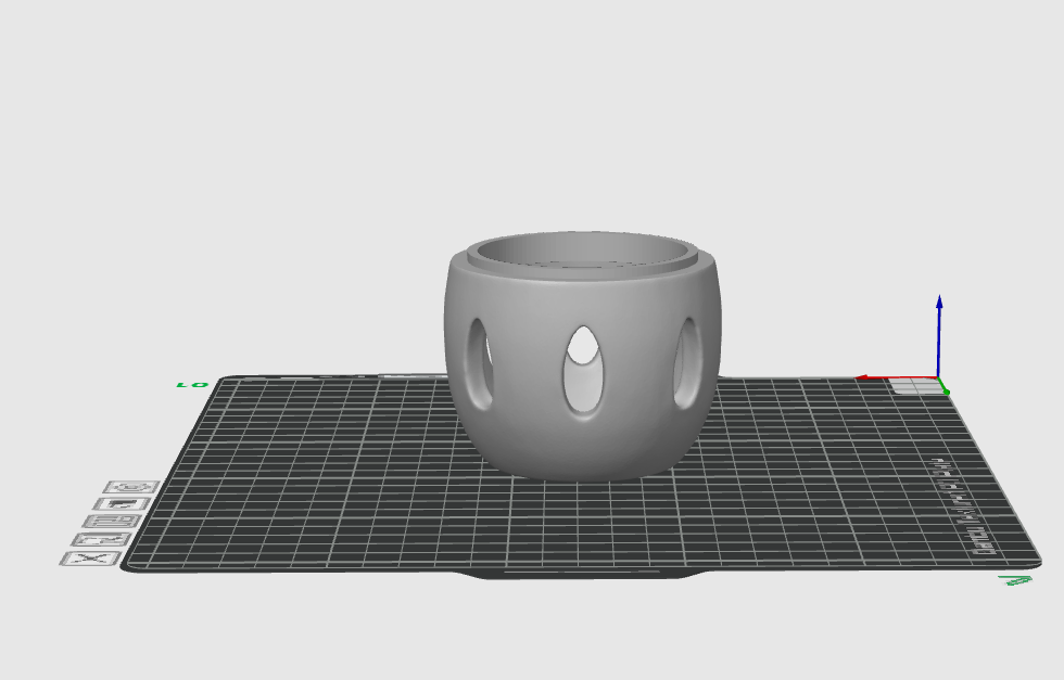 Acorn LED Tealight Holder STL – Support-Free Autumn Lantern 3D Print File