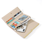 Women’s Long Wallet & Simple Card Holder | Fashion Zipper Wallet