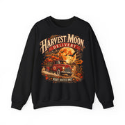 Harvest Moon Delivery PNG – Vintage Pumpkin Truck Fall Sublimation Shirt Design