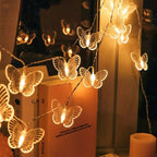 3M LED Novelty String Lights – Butterfly/Dragonfly Battery-Powered Decoration