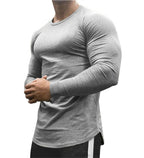 Men’s Quick-Dry Long-Sleeve Training Shirt | Lightweight Loose Fit Sports Top