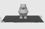 Bear Hoodie STL File | Cute Standing Teddy Bear 3D Print Model