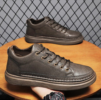 Men’s Outdoor Sports Board Shoes | Korean-Style Casual Sneakers