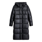 Women’s Long Hooded Self-Heating Graphene Cotton-Padded Jacket | Thermal Winter Outerwear