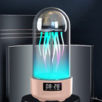 3-in-1 Jellyfish Lamp Clock + Bluetooth Speaker | Colorful Ambient Light