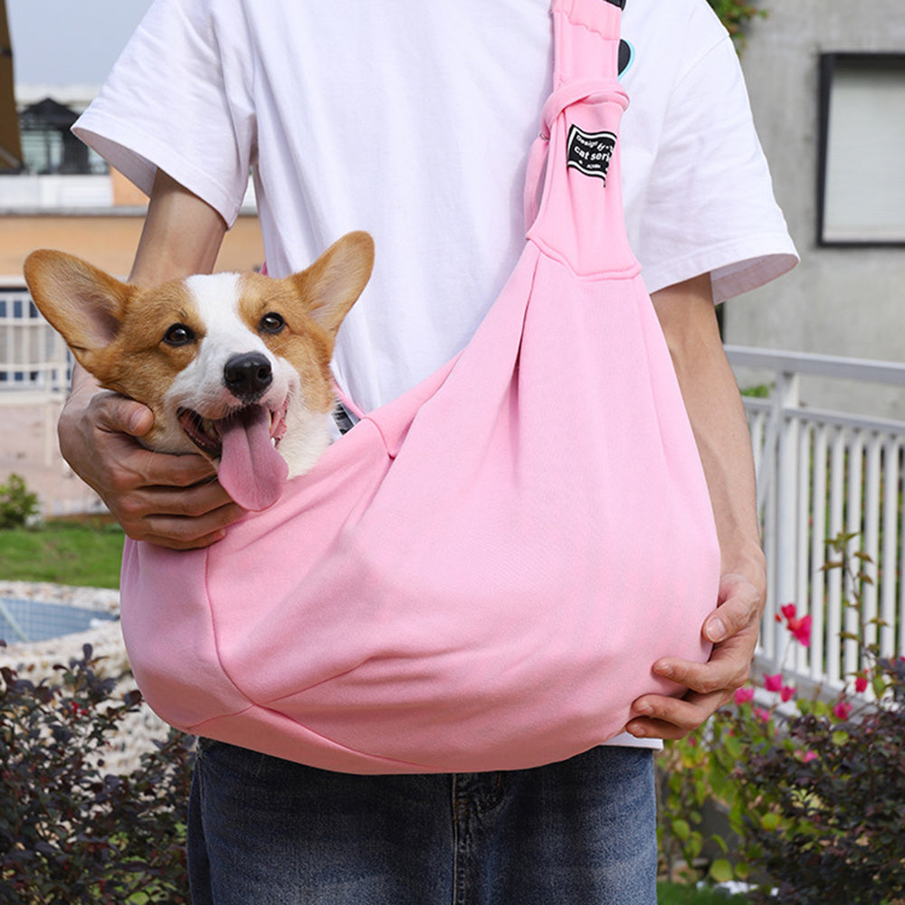 Single-Shoulder Pet Carrier Bag | Crossbody Dog & Cat Travel Tote