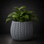 Chunky Knit Planter STL | Cozy Woven Basket Decor 3D Print File