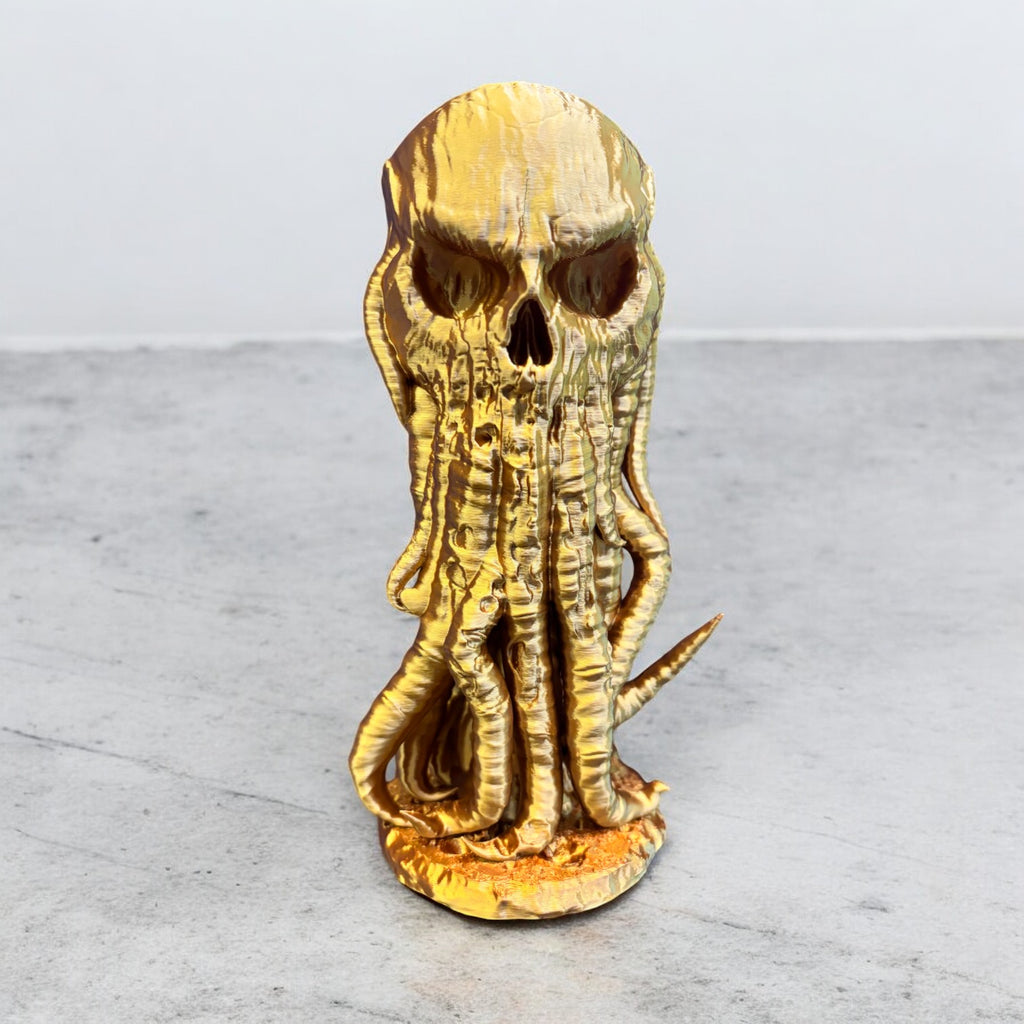 Cthulhu Mythos Artifact | Gilded Cosmic Horror Collectible